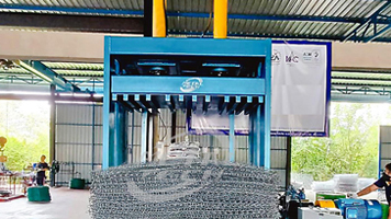 Gabion Packing Machine for Vietnam Customer