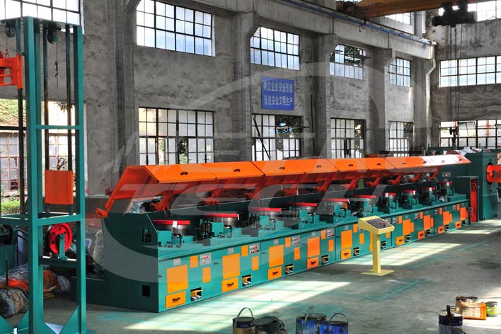 Straight line Wire Drawing Machine