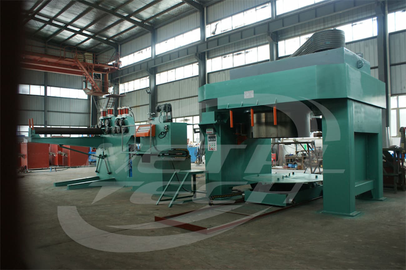 vertical wire drawing machine