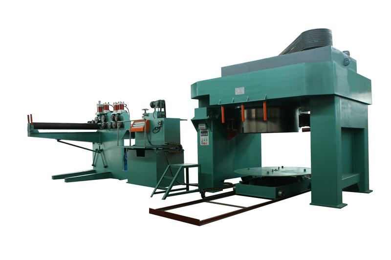 vertical wire drawing machine