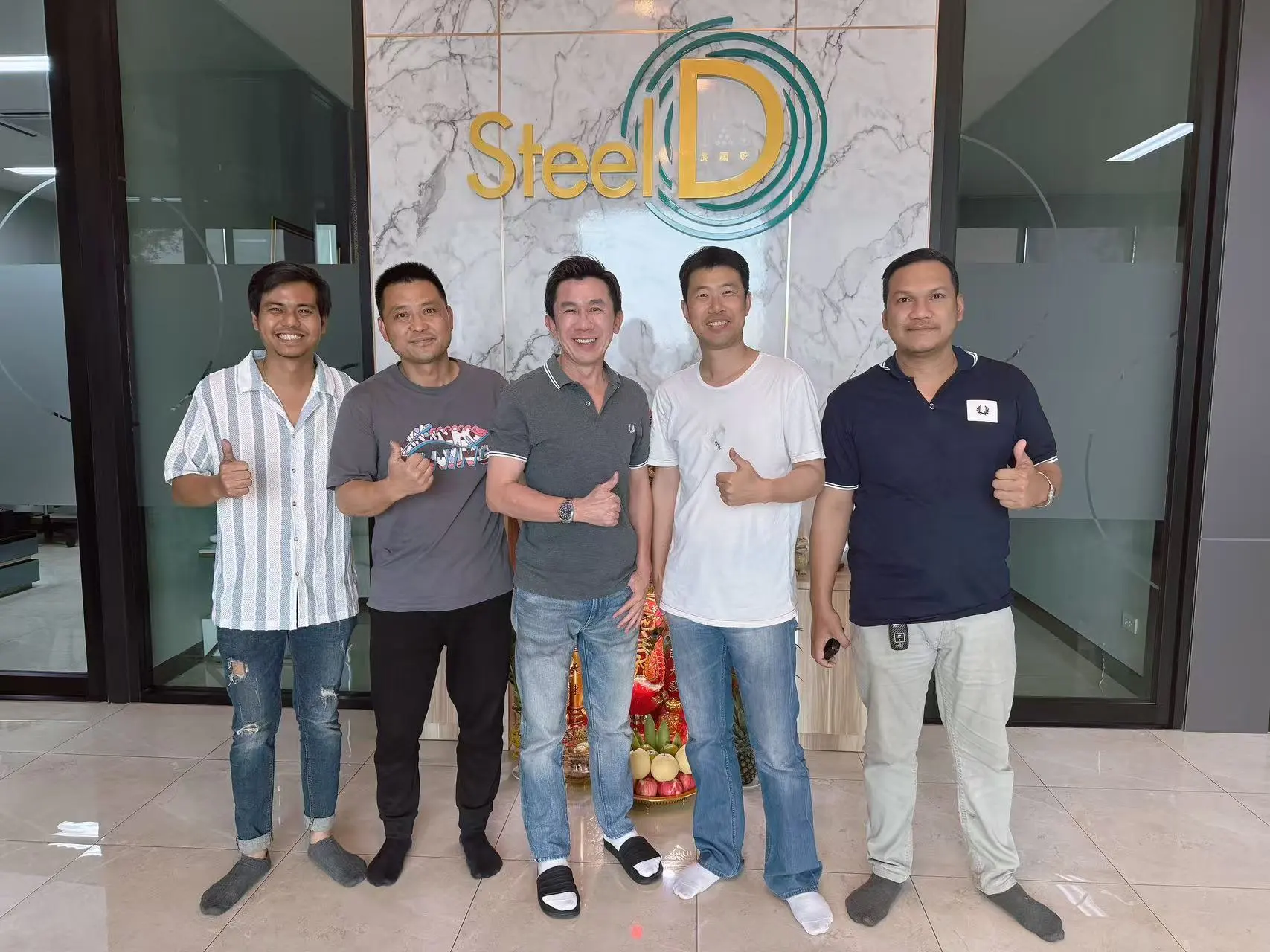 Our Team Visited Steel D Company (Thailand)