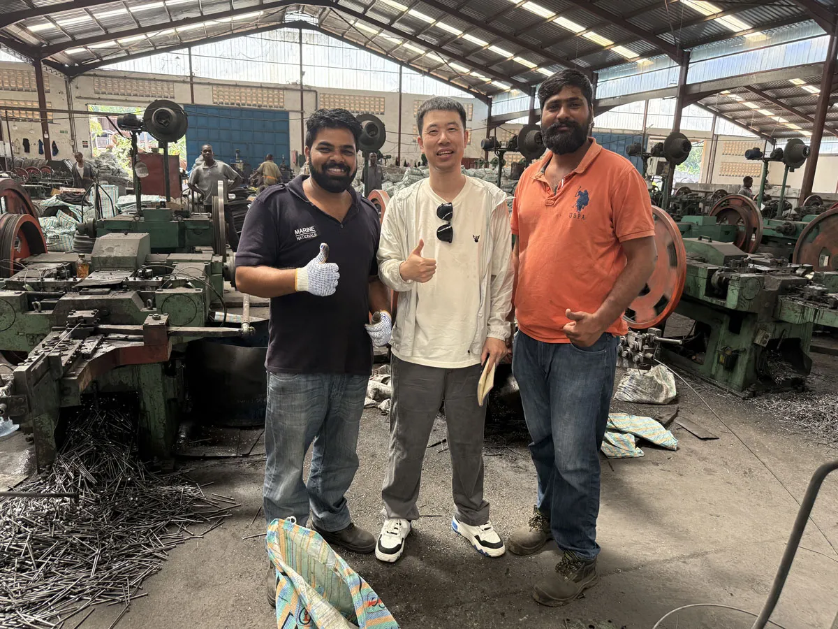Ugandan customer’s factory visiting