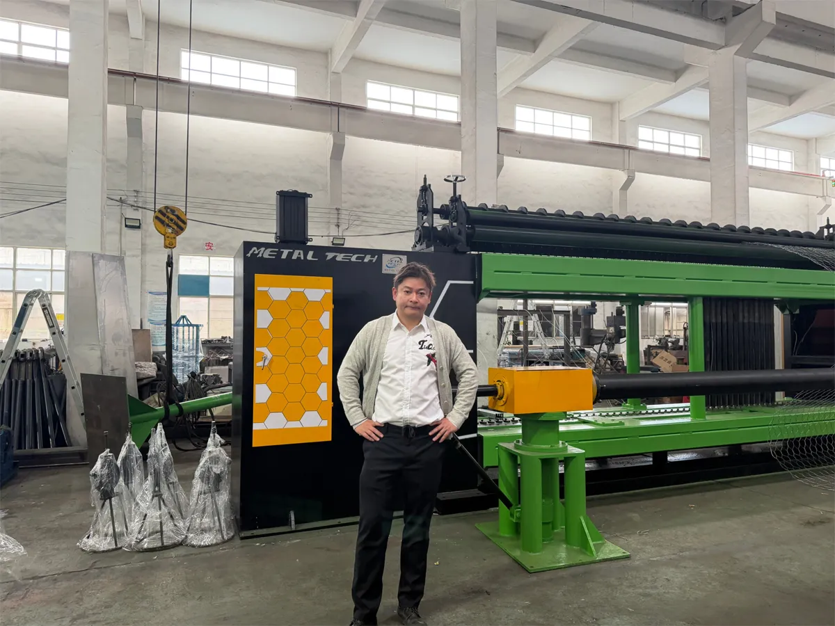 Full Process Check, Global Reliable Delivery of Servo Servo gabion Machine