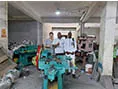 Burkina Faso Clients visit our nail making machine factory